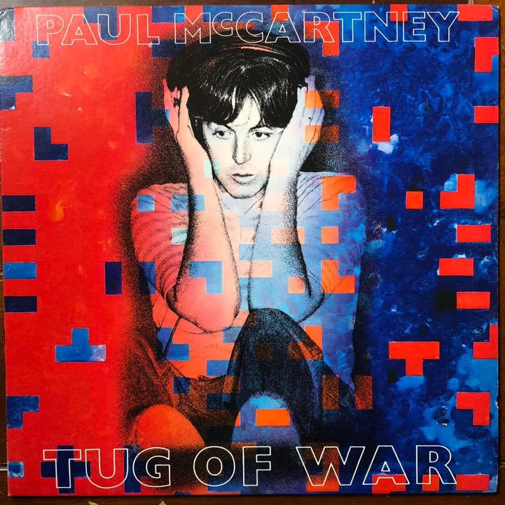 Paul McCartney Tug Of War Vinyl Lp '82